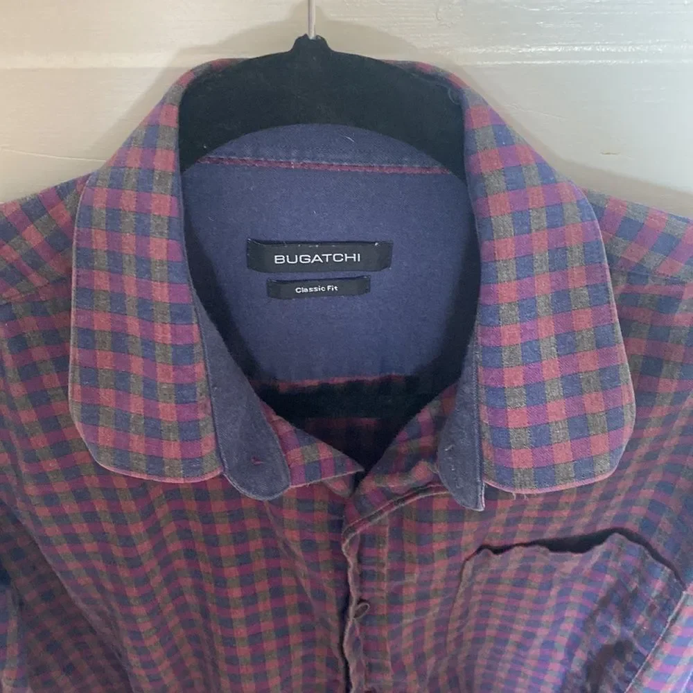Bugatchi men casual button up - Picture 5 of 7